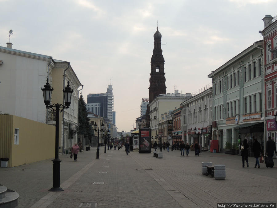 Улица Баумана. Казань, Россия