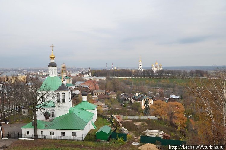 Вид на Георгиевскую церко