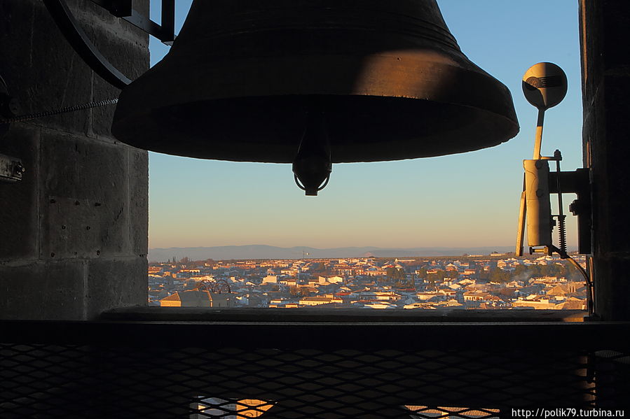 Вид с колокольни собора Баэсы. Баэса, Испания