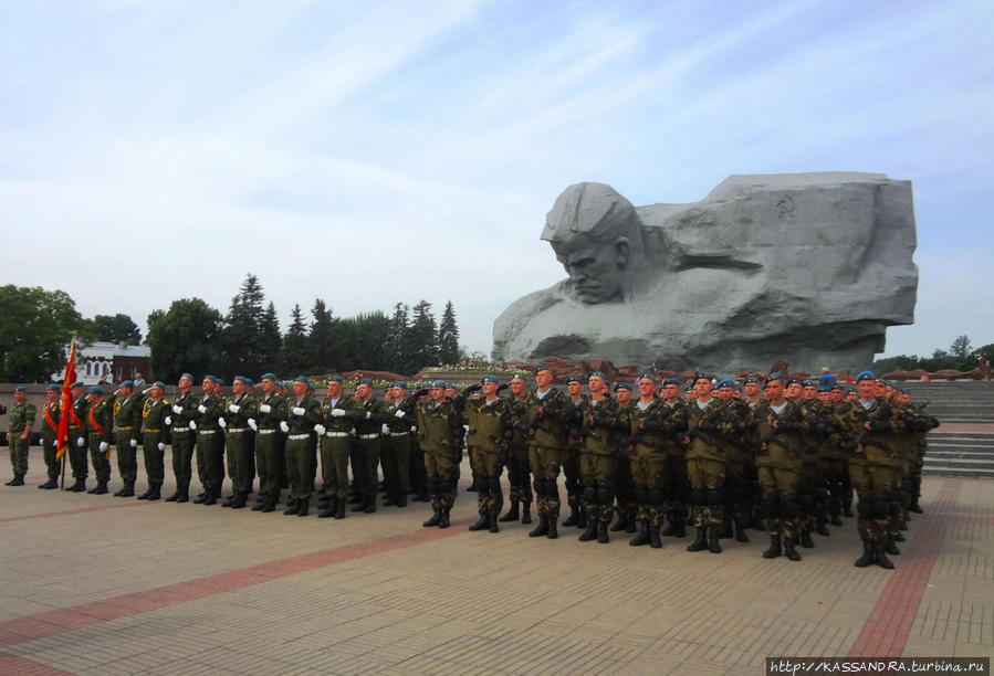 День независимости в Брестской крепости Брест, Беларусь