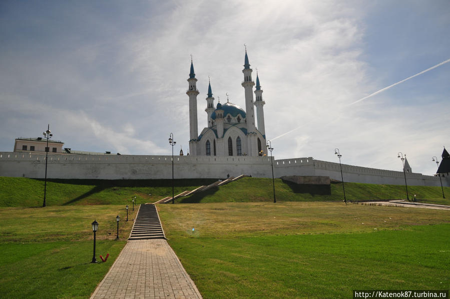 Кремль, где гармонично соседствуют две религии Казань, Россия