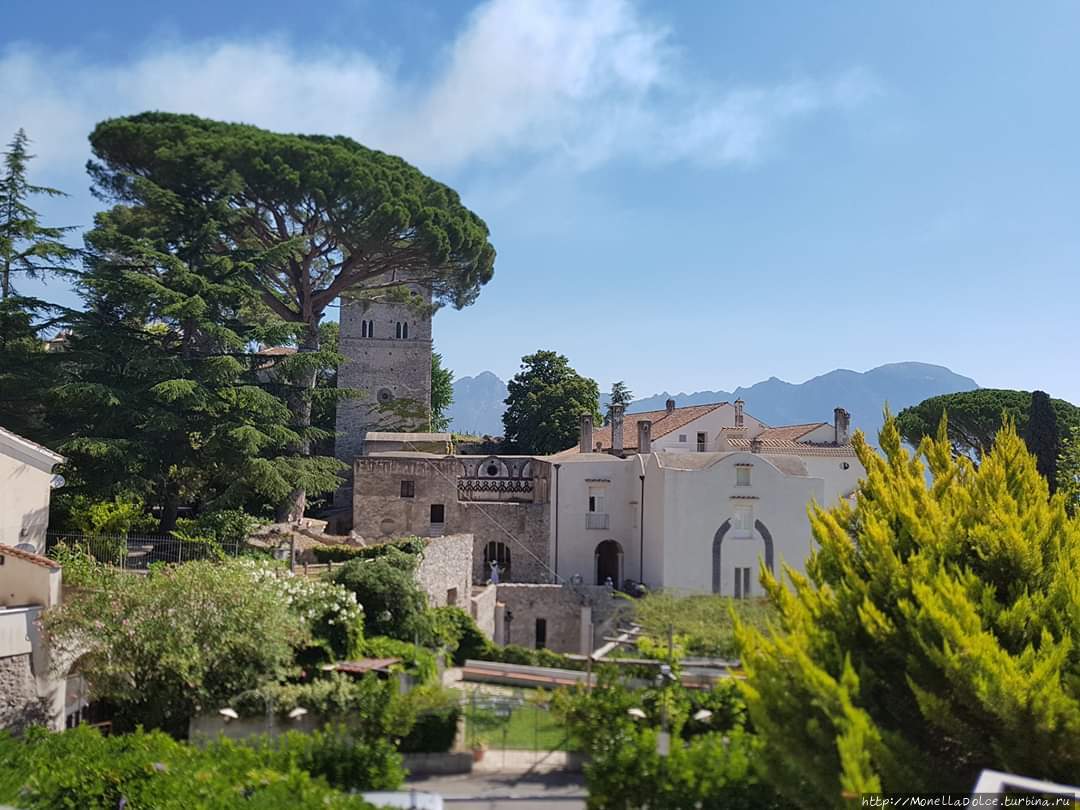 Пешеходный маршрут: piazza Duomo-Villa Cimbrone Равелло, Италия