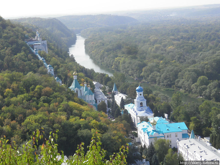 Вид с горы, на которой установлен Артем Донецкая область, Украина