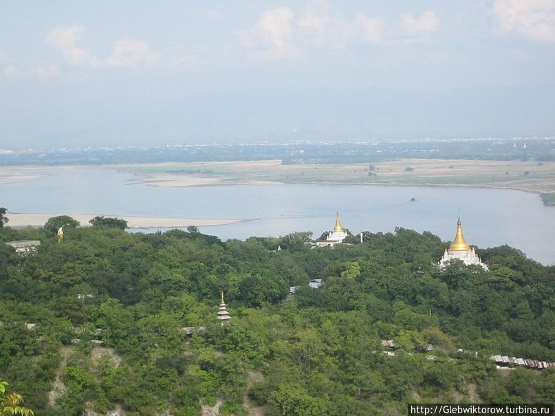 Прогулка по городу Сагайну Сагайн, Мьянма