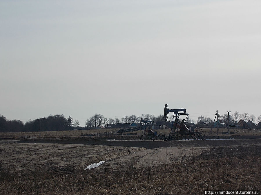 Здесь добывают нефть, но как-то немного и вяло Калининградская область, Россия