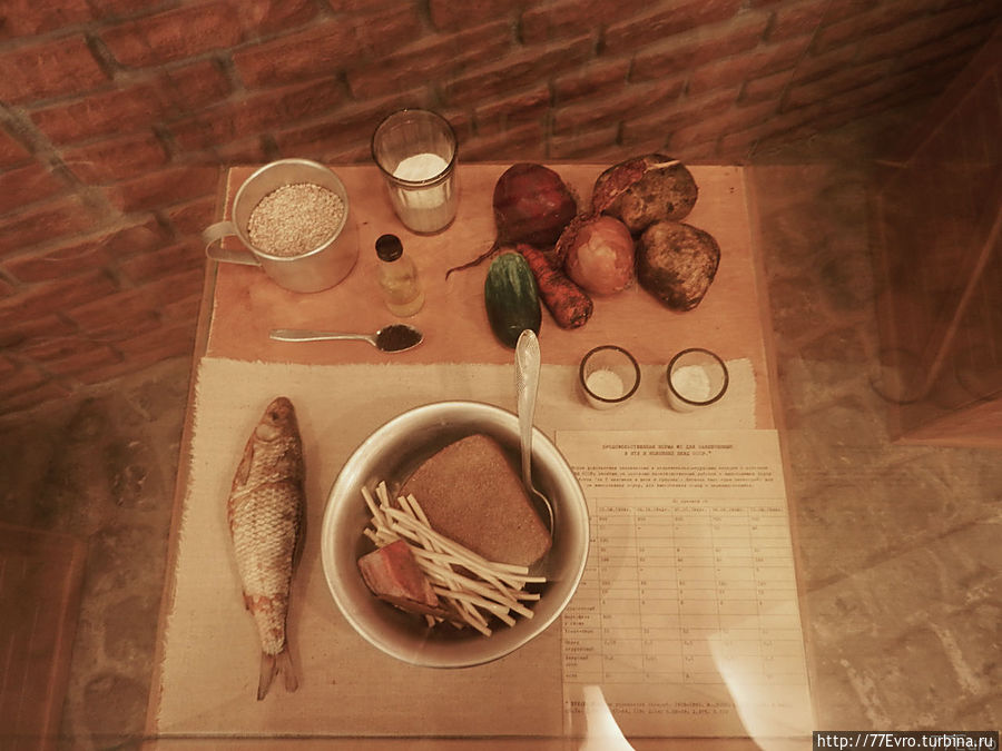 Паек заключенных — строителей