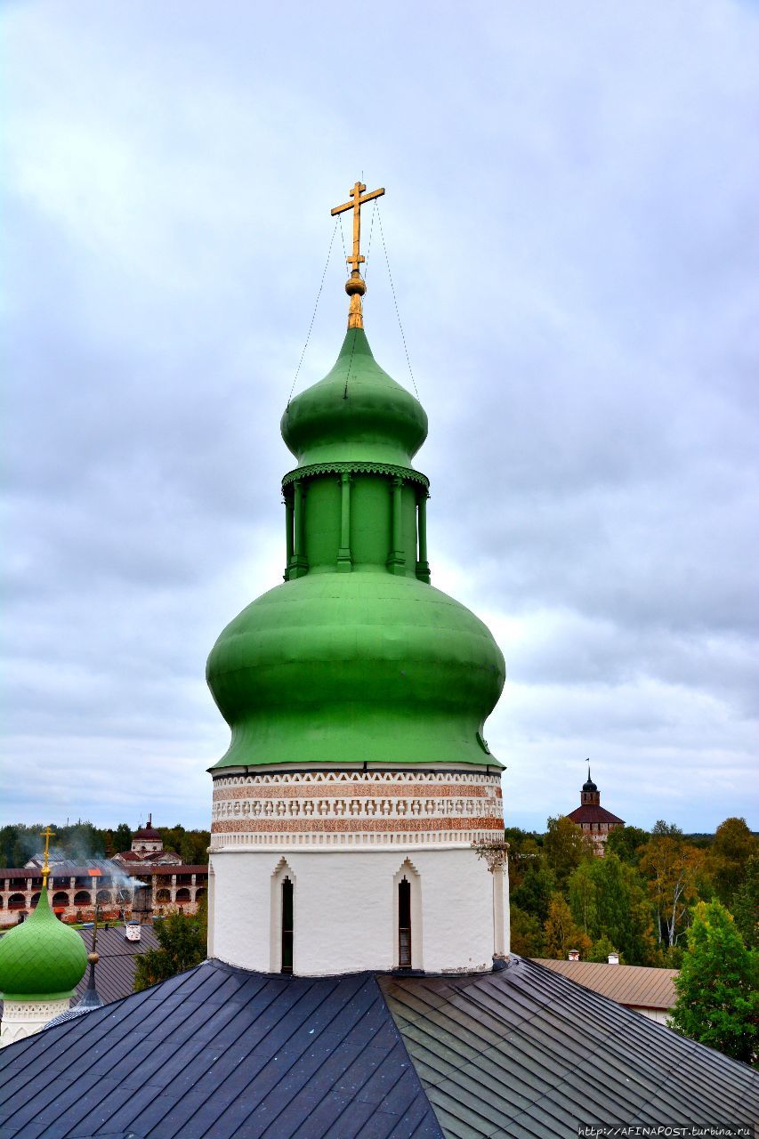 Колокольня Кирилло-Белозерского монастыря Кириллов, Россия