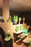 Фрагмент выставки As Green as... в рамках фестиваля FeltRosa-2014 Кукла в зеленом — мой экспонат)))
