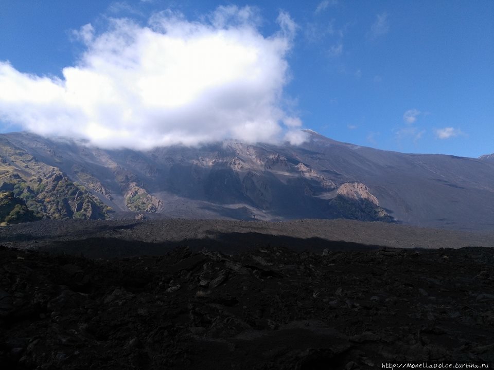 Национальный парк вулкан Etna: кратеры, гроты... Вулкан Этна Национальный Парк (3350м), Италия