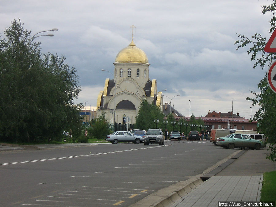 Церковь в Ростошах Оренбург, Россия