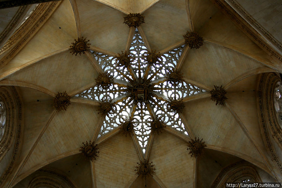 Свод в капелле Кондестабле