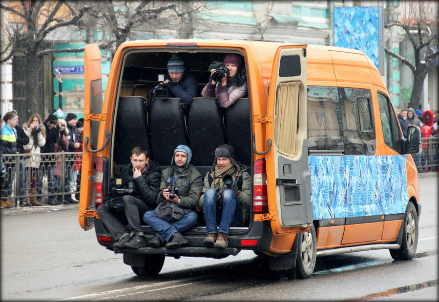 Один день из жизни Тулы (ч.2 — Паралимпийский огонь) Тула, Россия