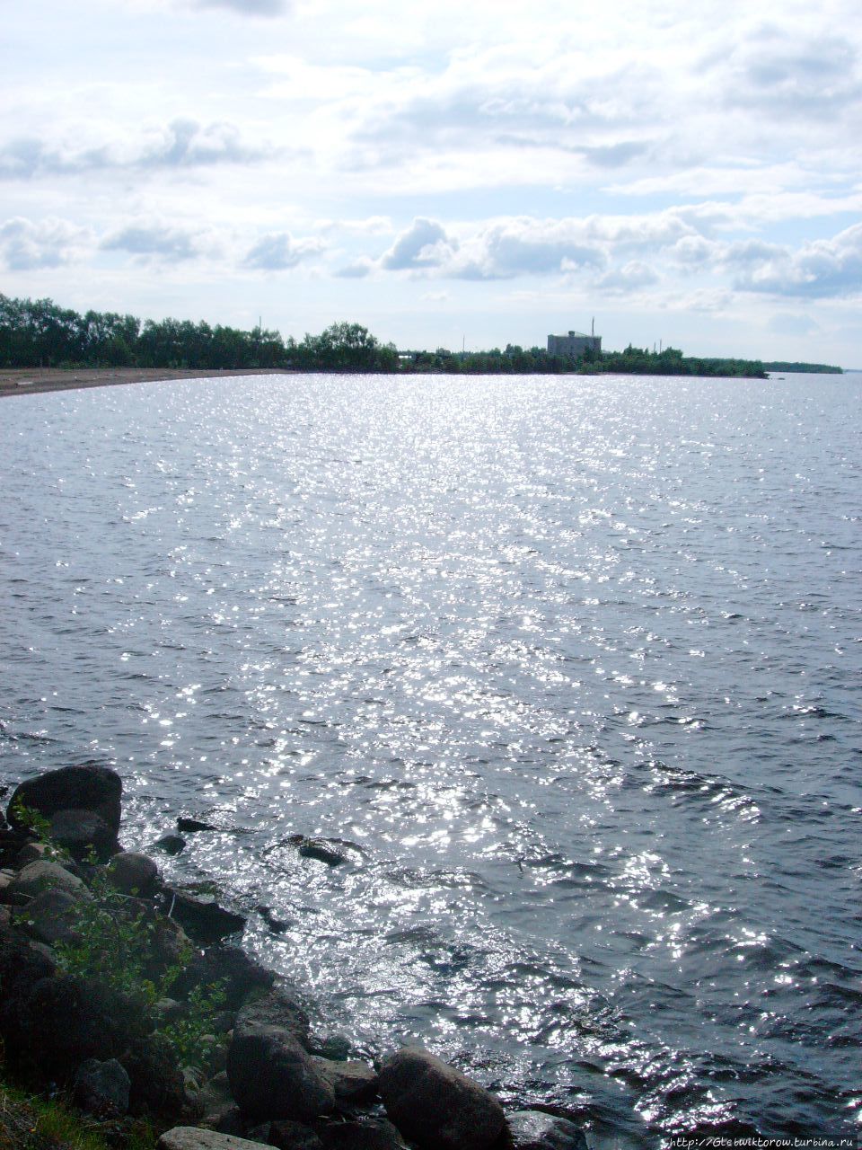 Прогулка к озеру и возвращение в Череповец Белозерск, Россия