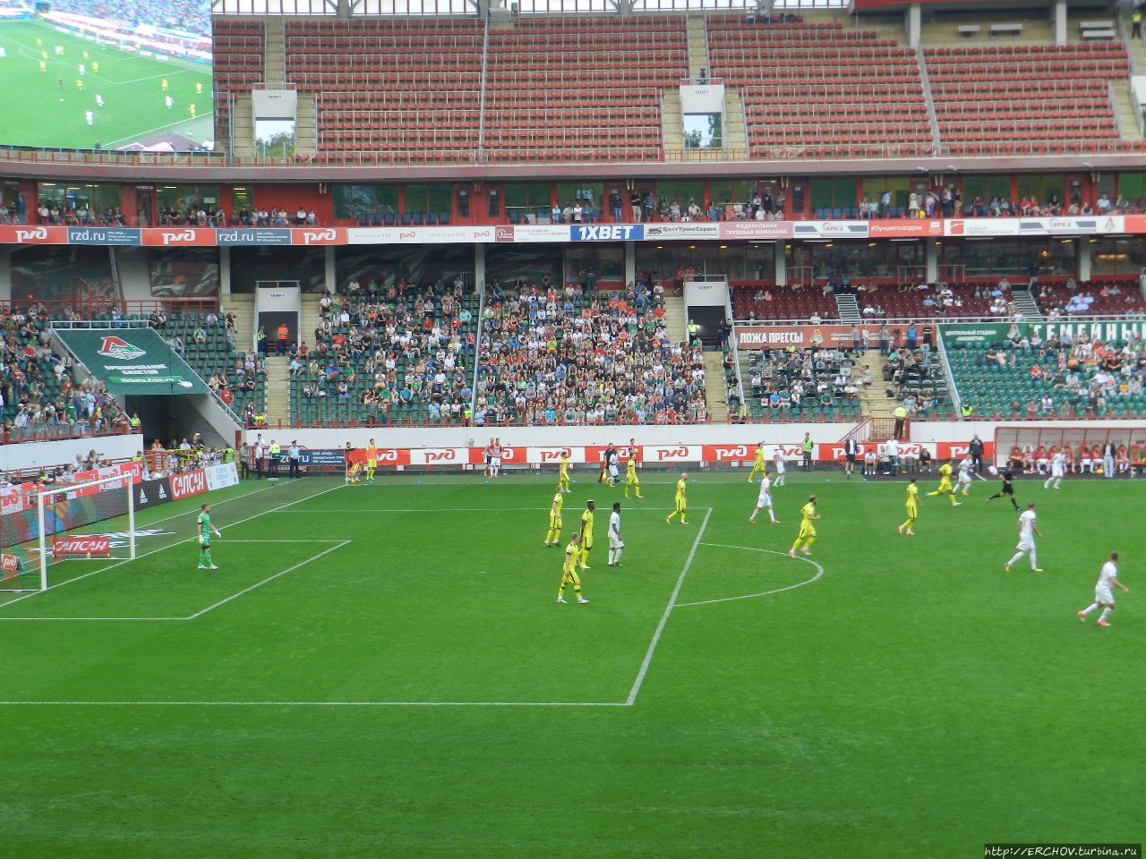 Локомотив 1 : 0 Анжи Москва (город - регион), Россия