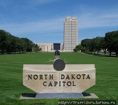 Капитолий штата Северная Дакота Бисмарк, CША