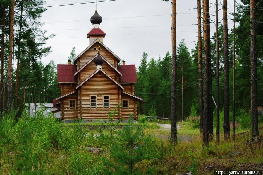 Церковь в поселке Гирвас Гирвас, Россия