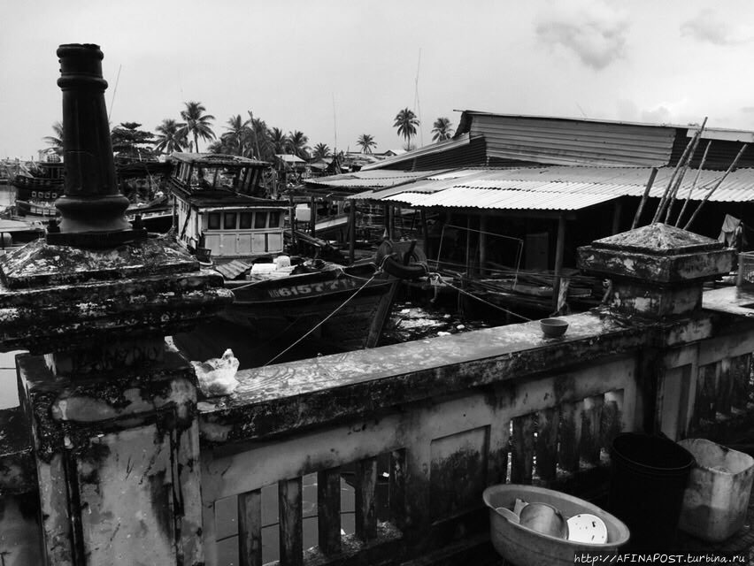 Чёрно-белый Вьетнам Остров Фу Куок, Вьетнам