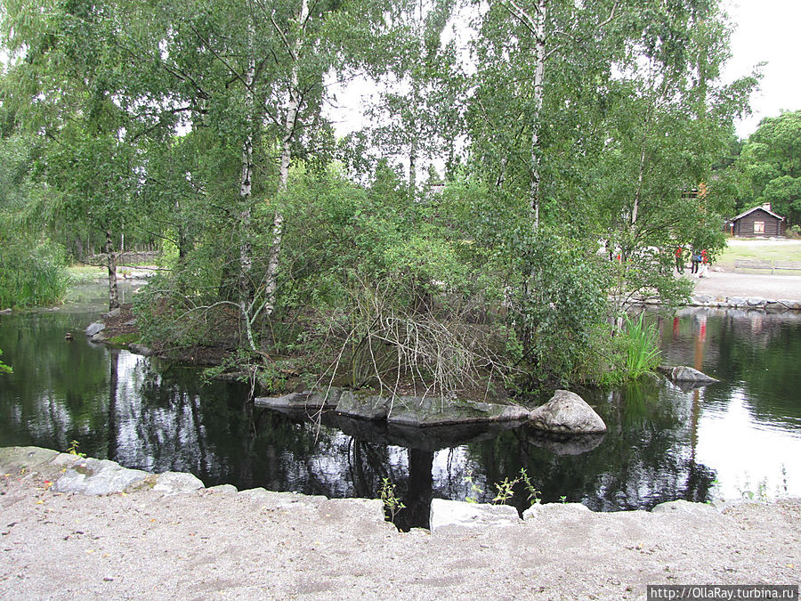Один из прудов в парке. Стокгольм, Швеция