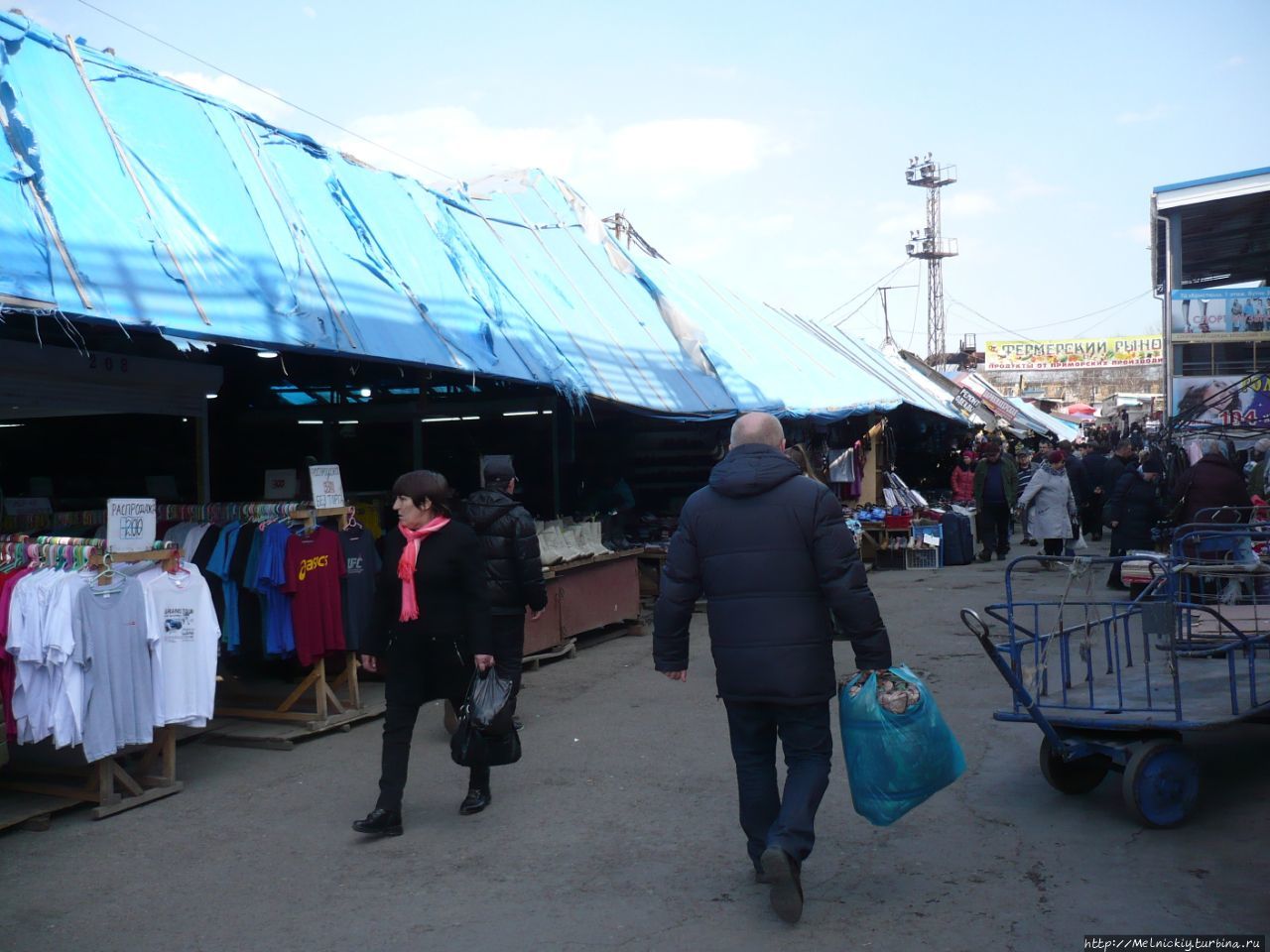 Рынок на Спортивной улице Владивосток, Россия