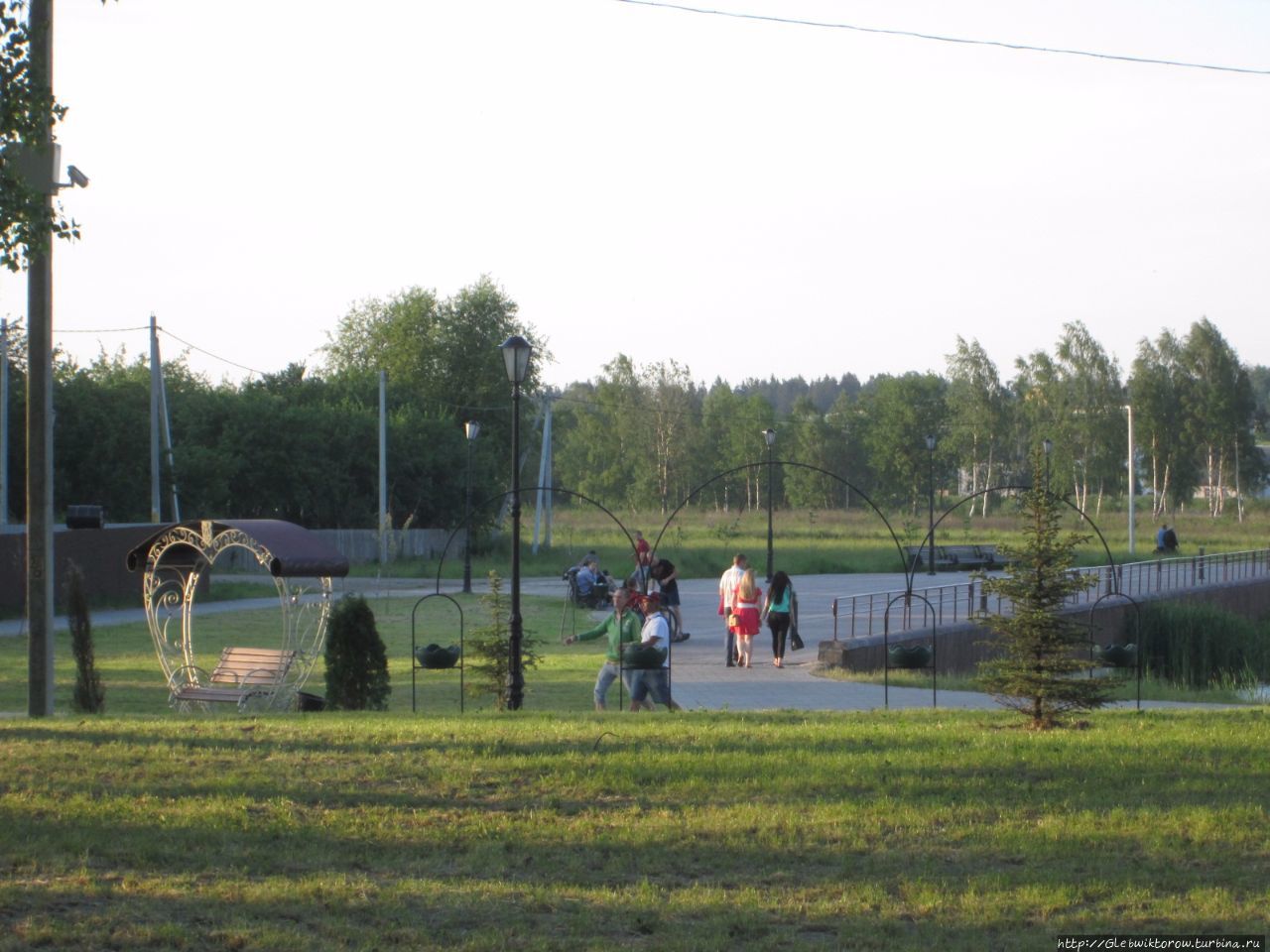 Поездка в Заславль вечером Заславль, Беларусь