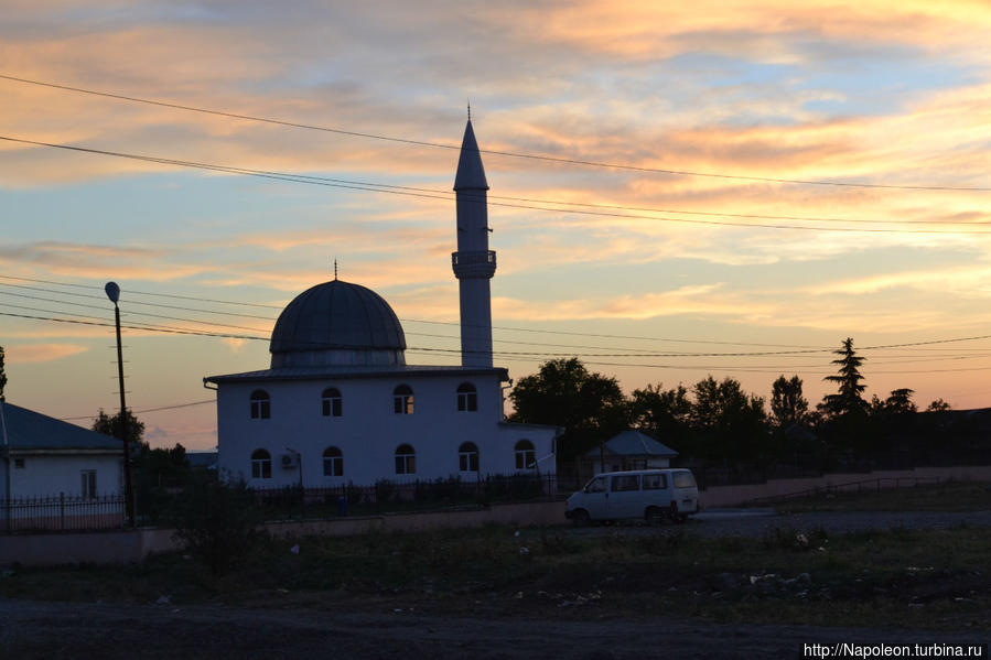 Пешком в Грузию Азербайджан