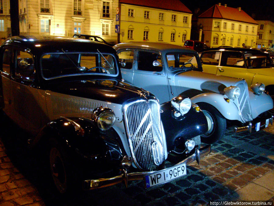 Retro car exposition Варшава, Польша