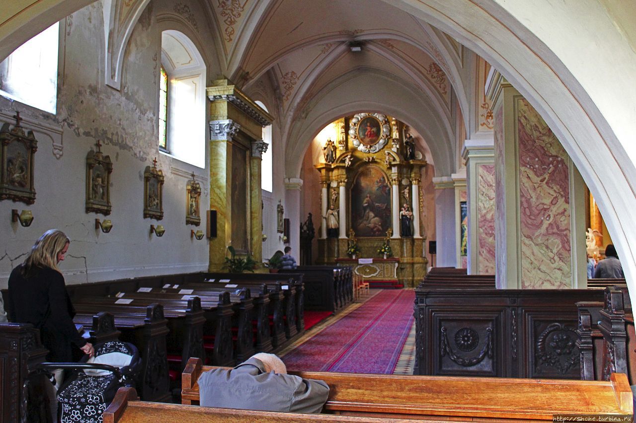 Церковь Успения  Богородицы Банска-Штьявница, Словакия