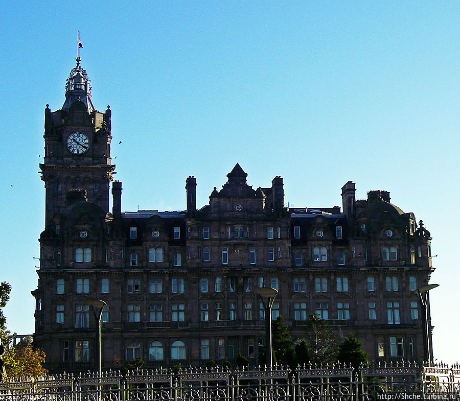 Эдинбург, двадцатиминутная фотосессия на бегу отель-вокзал Эдинбург, Великобритания