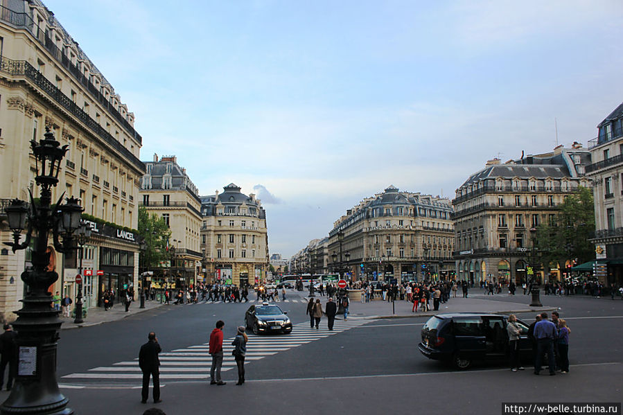 Площадь Оперы. Париж, Франция