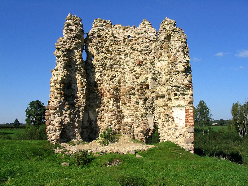 Развалины замка Лайузе Уезд Йыгевамаа, Эстония