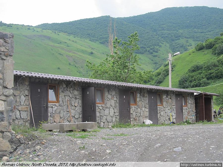 Горная дорога Фиагдон-Унал (Арховский пер) в Северной Осетии Северная Осетия-Алания, Россия