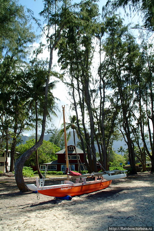 Лодка готова, можно плыть в дальнее плавание Остров Оаху, CША