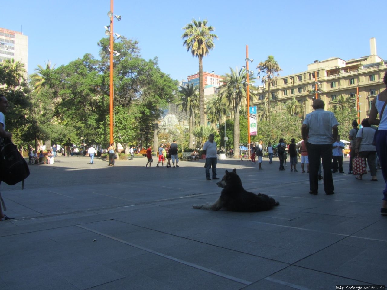 Площадь Армас Сантьяго, Чили