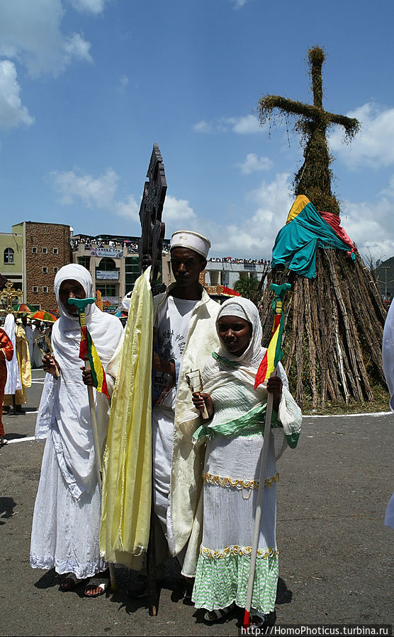Обретение Креста. День второй Гондер, Эфиопия