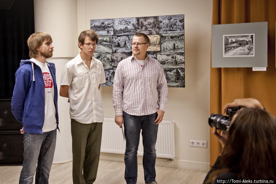 Родной город в интерпретации линогравюры Воронеж, Россия