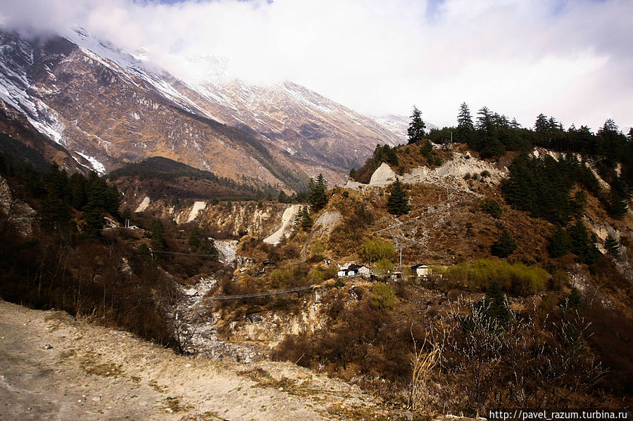 Индо-Непал (27) — Из зимы в лето Татопани, Непал