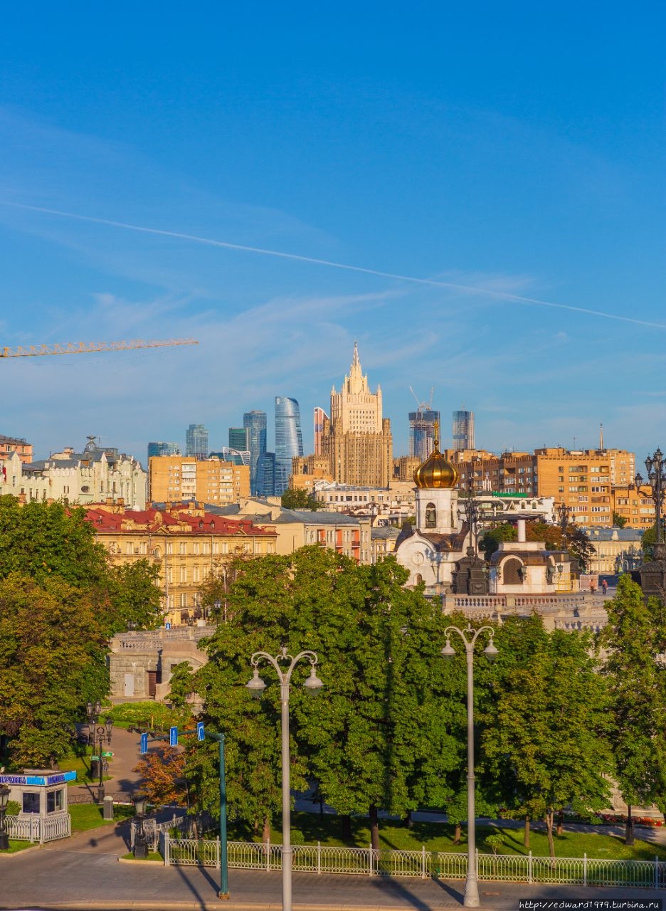 Прогулка по утренней Москве Москва, Россия