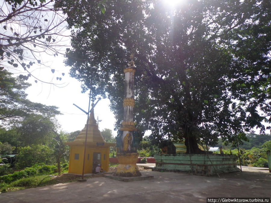 Тханлуин: прогулка по Kyaikalot Pagoda Road Янгон, Мьянма