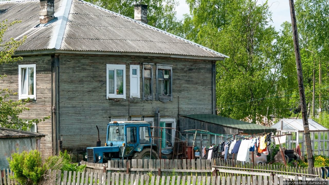 Посёлок Вознесенье на реке Свирь Вознесенье, Россия