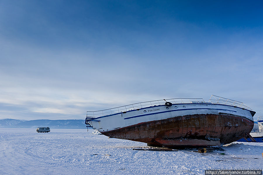 Посёлок Хужир на острове Ольхон