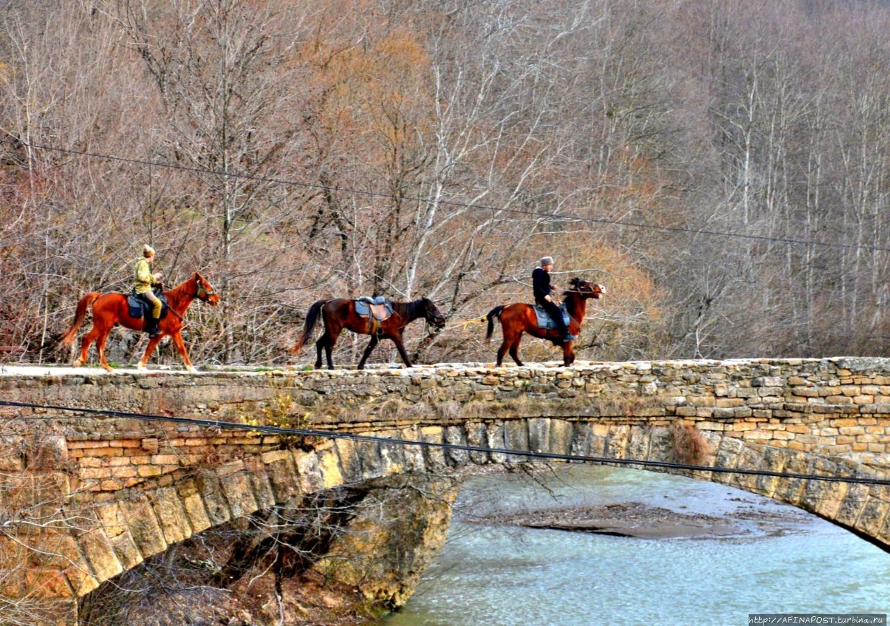 Каменный мост Даховская, Россия