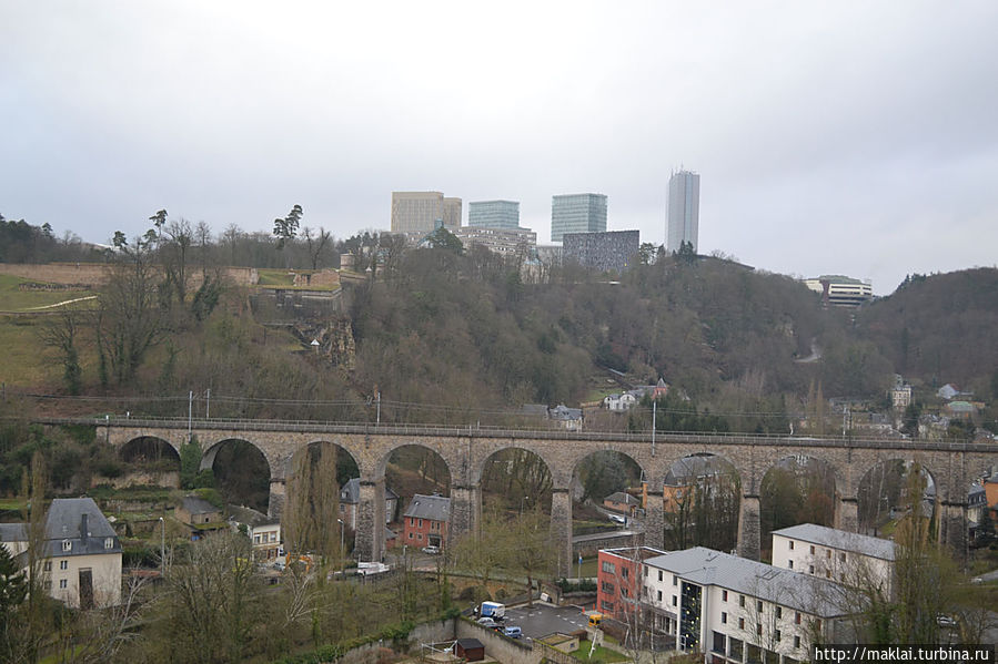 Взгляд на Люксембург с 