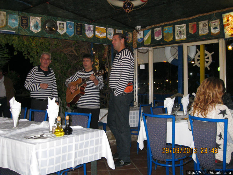 Живая музыка в ресторане Ядран Будва, Черногория