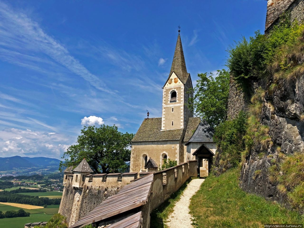 Замковая церковь Хохостервиц / Burgkirche Hochosterwitz