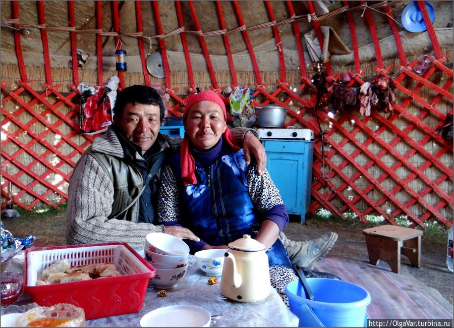 Главные герои — чабан  Доктурбек и его богатство Бурулсун Озеро Сон-Куль, Киргизия
