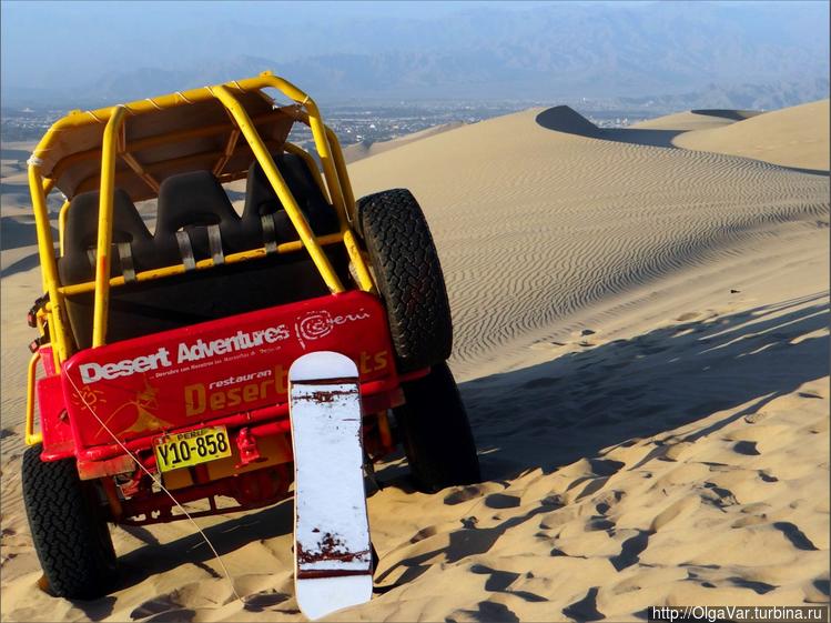 Езда на багги и сэндборди