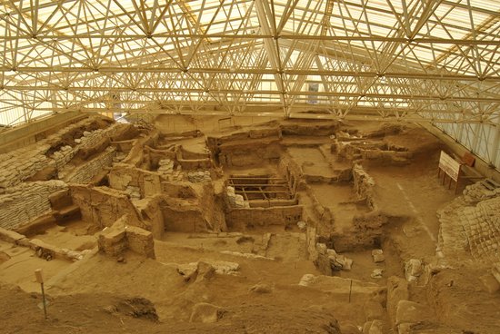 Чатал-Хююк археологические раскопки / Çatalhöyük Neolithic Archeologic Site