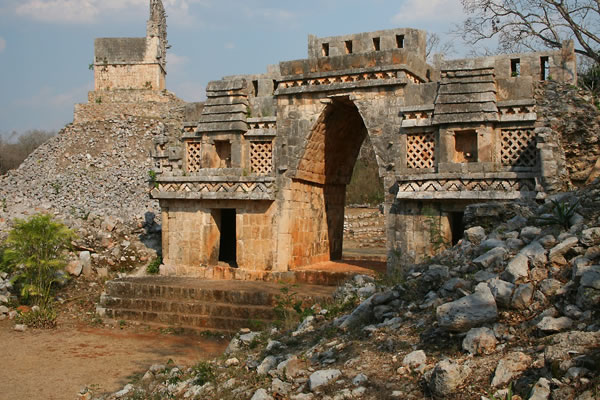 Лабна археологический памятник майя / Labná yacimiento arqueológico maya
