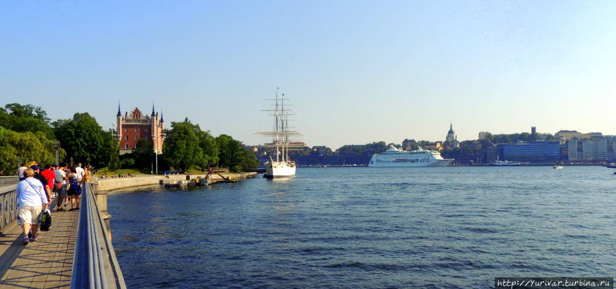 Стокгольм. Прогулка по Корабельному и Крепостному островам Стокгольм, Швеция