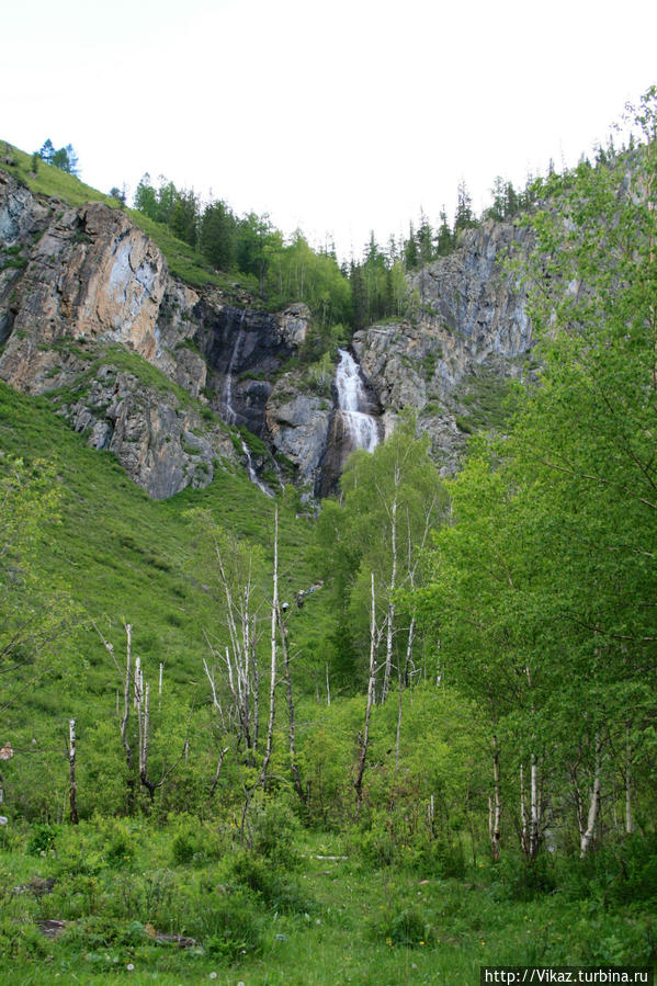 Всегда делаем остановку у водопада Ширлак Перевал Кату-Ярык, Россия